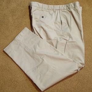 Expandable waist chinos